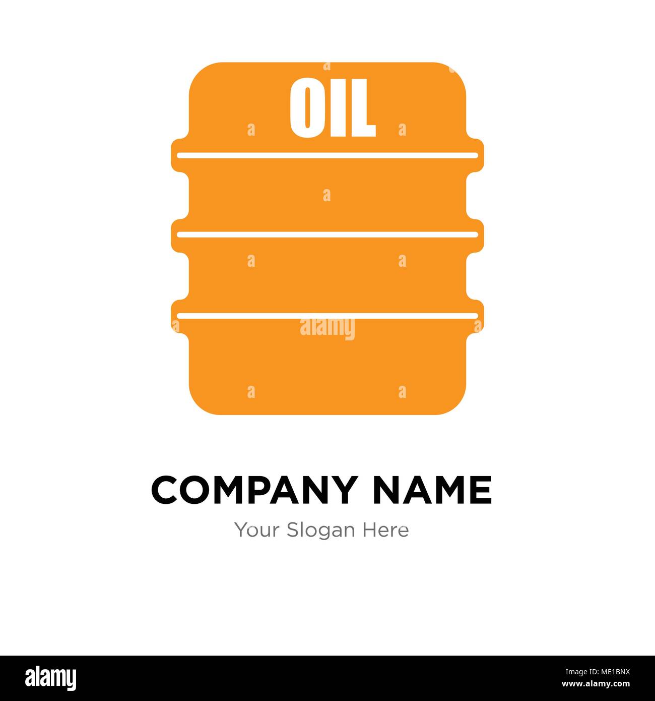 Oil company logo design, modèle de business entreprise icône vecteur Illustration de Vecteur