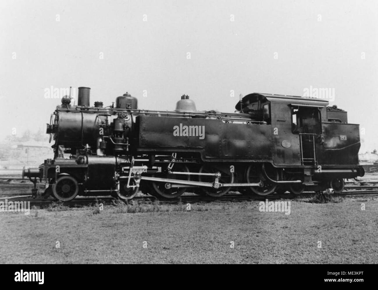 DD17 949 locomotive construite à Ipswich entre 1948 et 1952. Banque D'Images