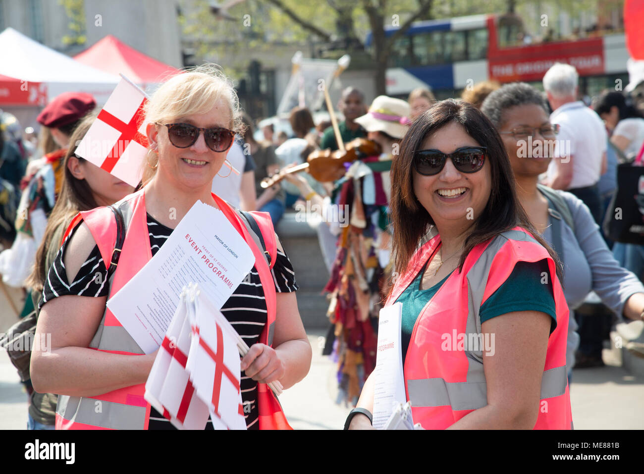 St George's Day - Fête de la Saint George Banque D'Images