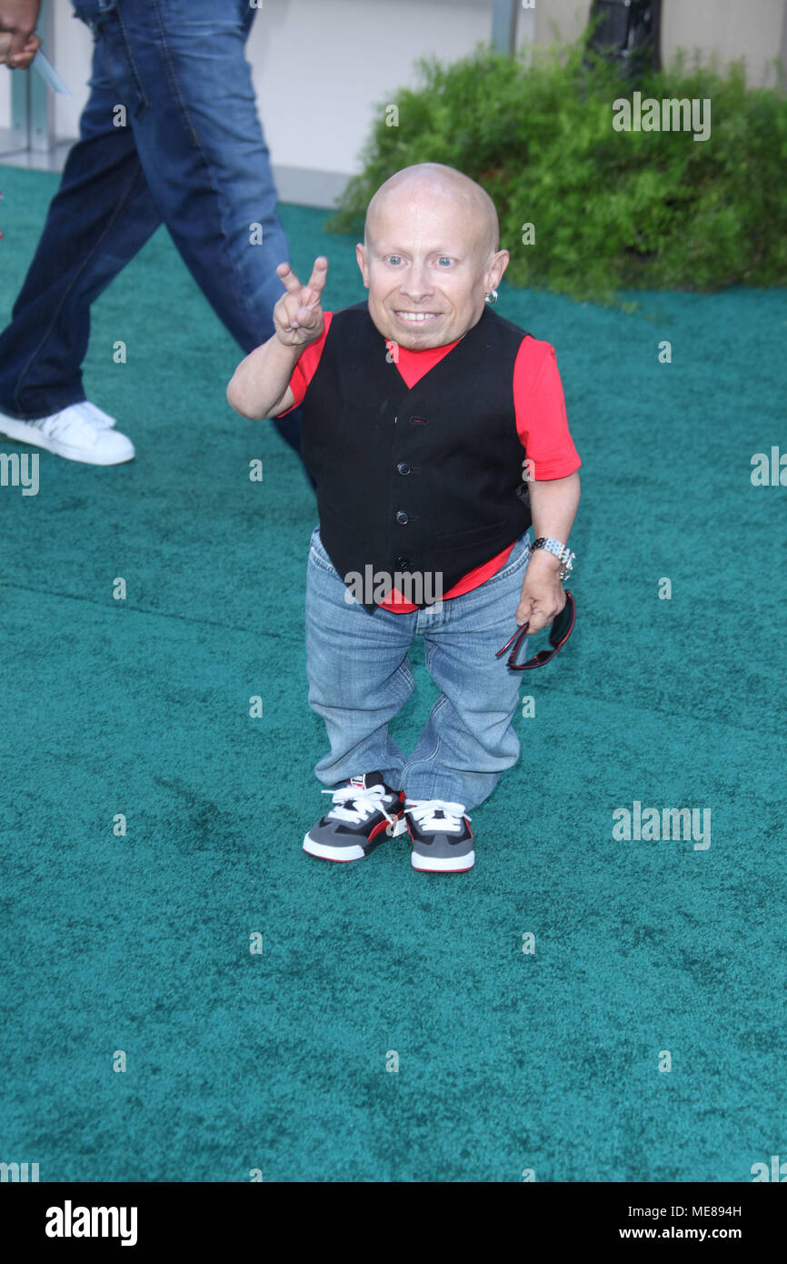 ***PHOTO*** Verne Troyer est décédé à l'âge de 49 LOS ANGELES, CA - 06 juillet : Verne Troyer arrive à la première de "la gardienne d' au Regency Village Theatre, Westwood le 6 juillet 2011 à Los Angeles, Californie Personnes : Verne Troyer Hoo-Me.com/MediaPunch Banque D'Images