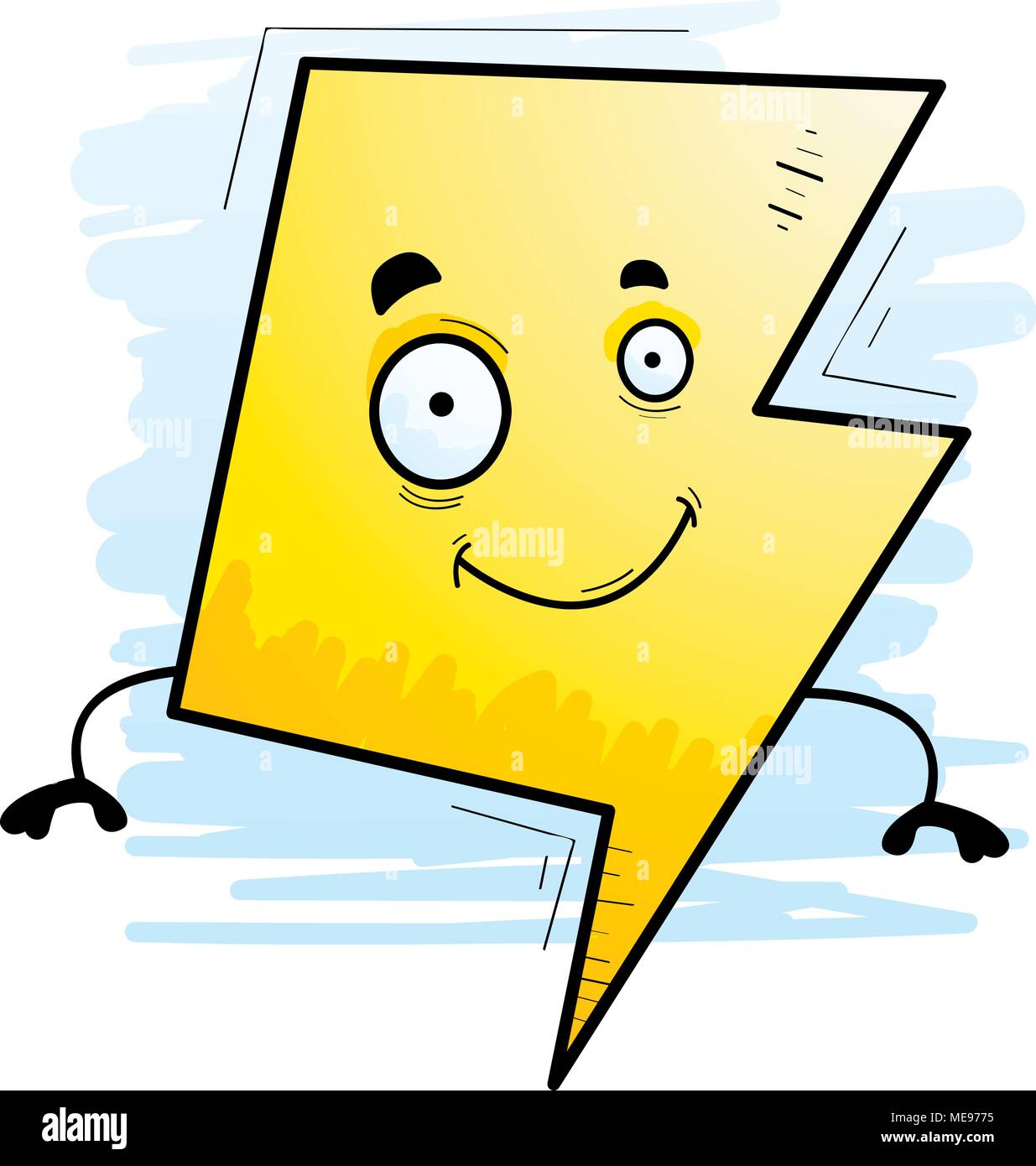 Cartoon lightning bolt Banque d'images détourées - Alamy