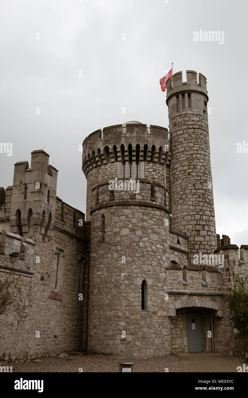 Blackrock Castle, une fortification crénelé situé à Blackrock, à environ 2 km du centre de la ville de Cork sur les rives de la Lee en Irlande Banque D'Images