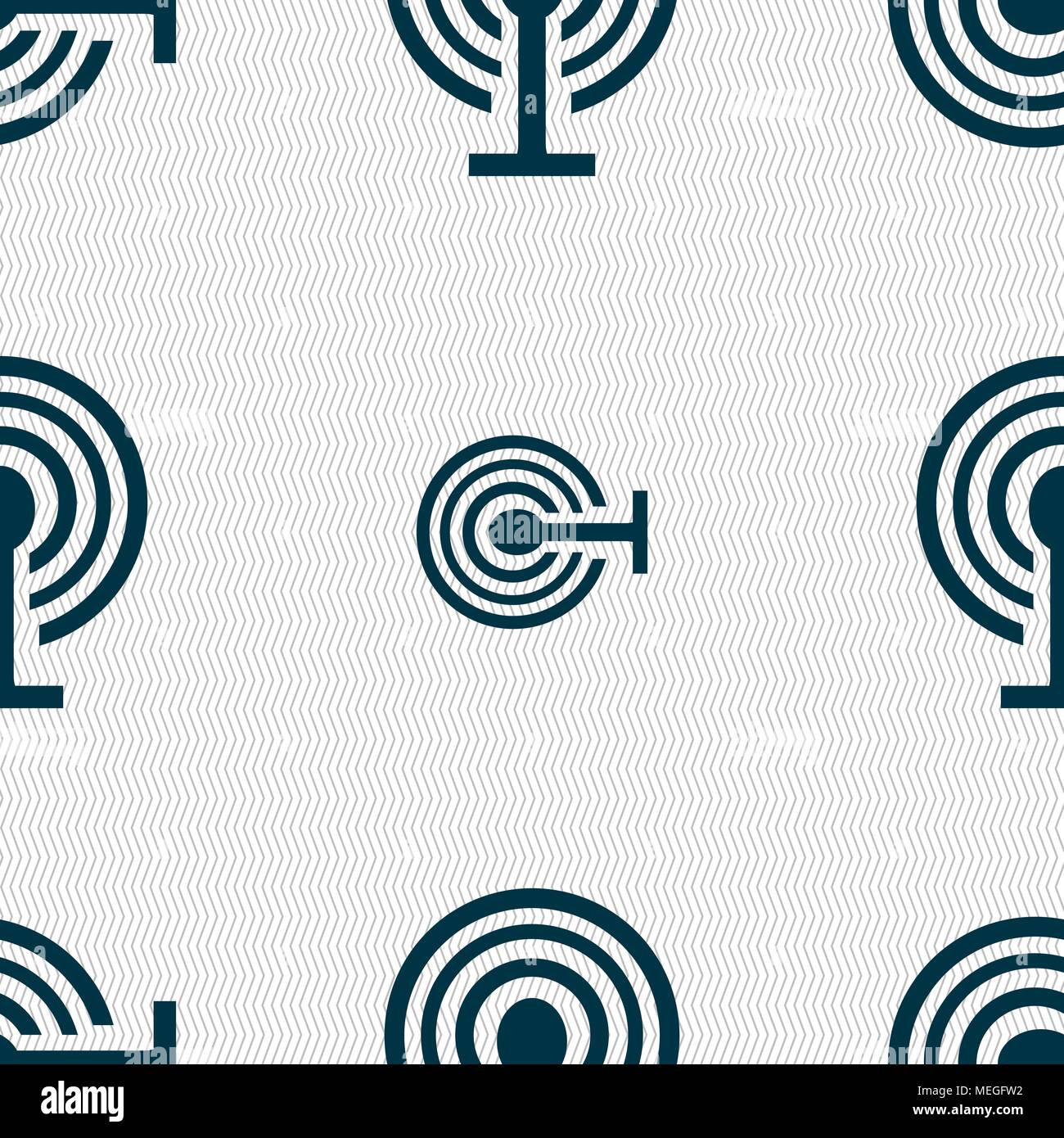 Connexion Wi-Fi au réseau local signe. Symbole Wi-fi. L'icône de réseau sans fil zone. Résumé fond transparent avec des formes géométriques. Vector illustration Illustration de Vecteur