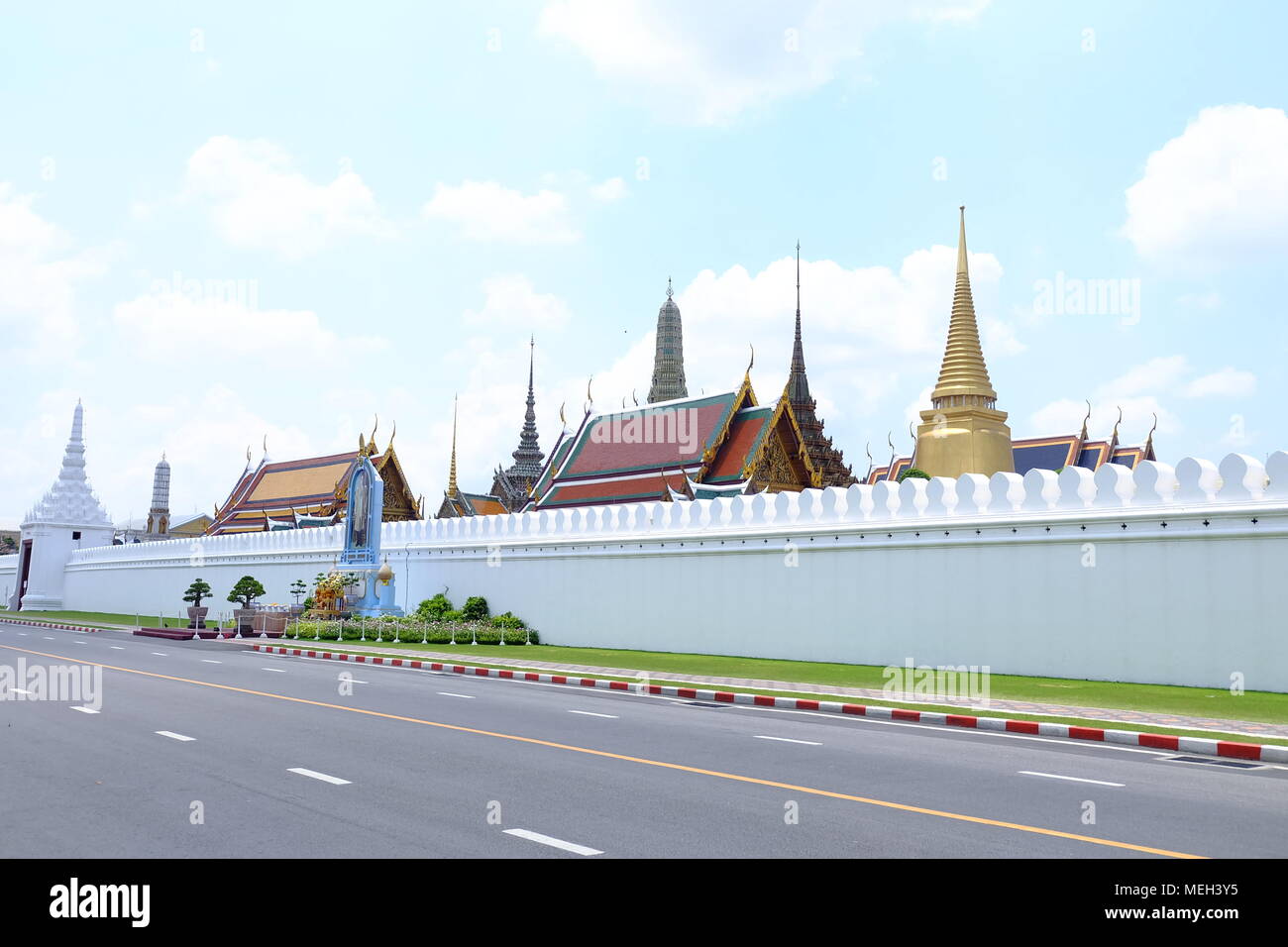 Wat Phra Kaew, Wat Phra Si Rattana Satsadaram Banque D'Images