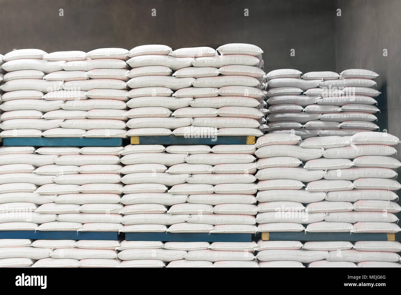 L'alimentation animale aliments système de palette sac de cumul dans l