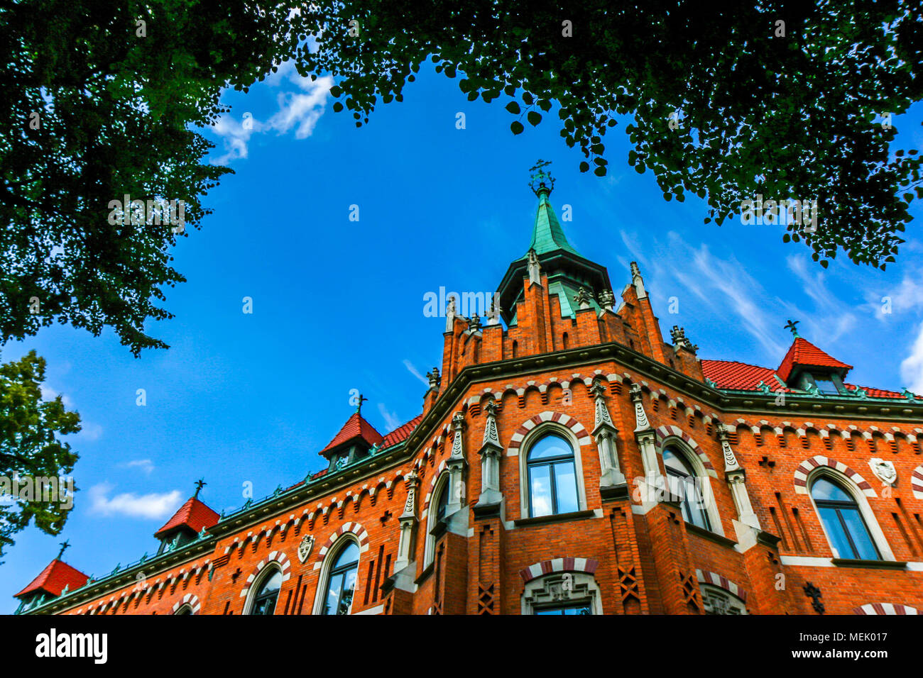 Cracovie, Pologne - 26 juin 2015 : Séminaire de l'archevêque Banque D'Images