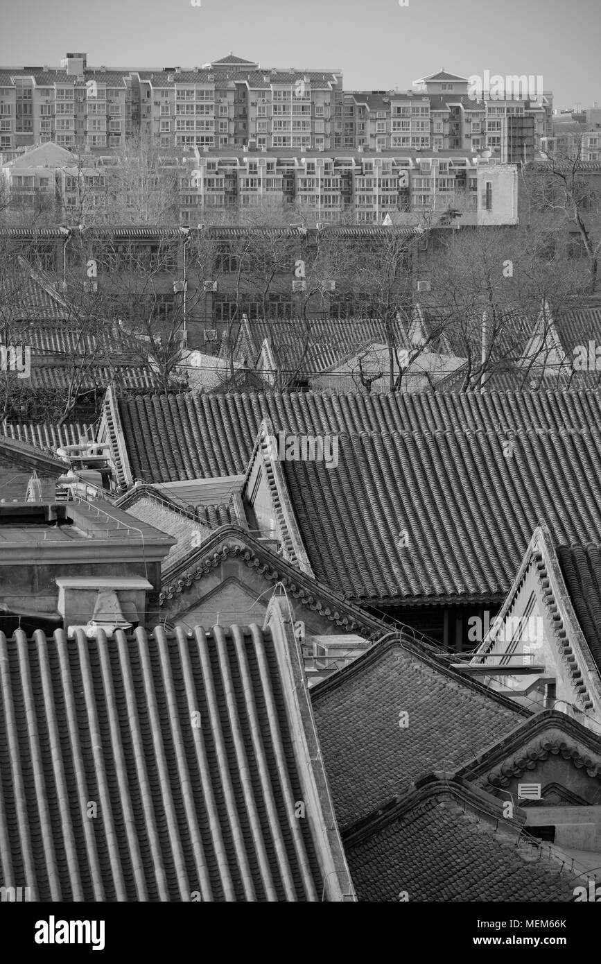 L'architecture ancienne libre à Beijing. Banque D'Images