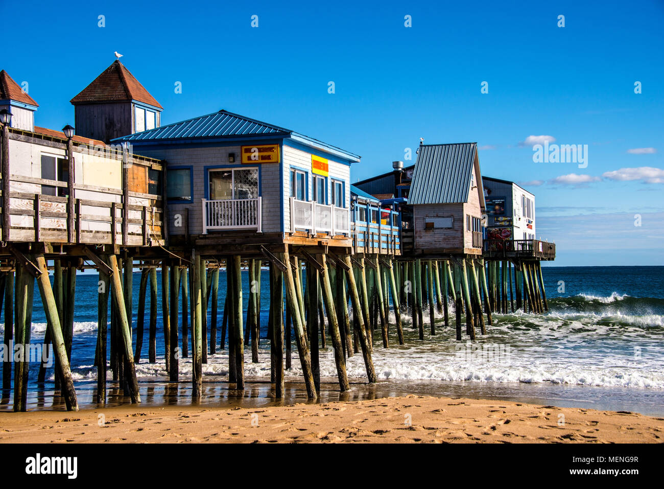 Les plages de Nouvelle Angleterre USA Banque D'Images