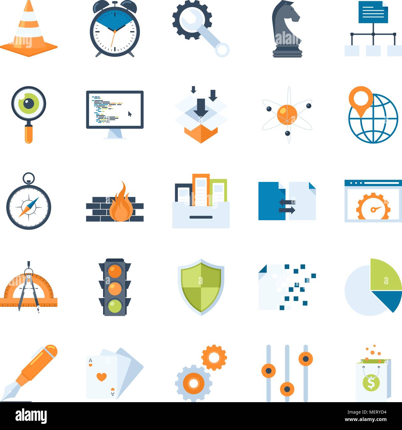 SEO et Optimisation Web Illustration de Vecteur