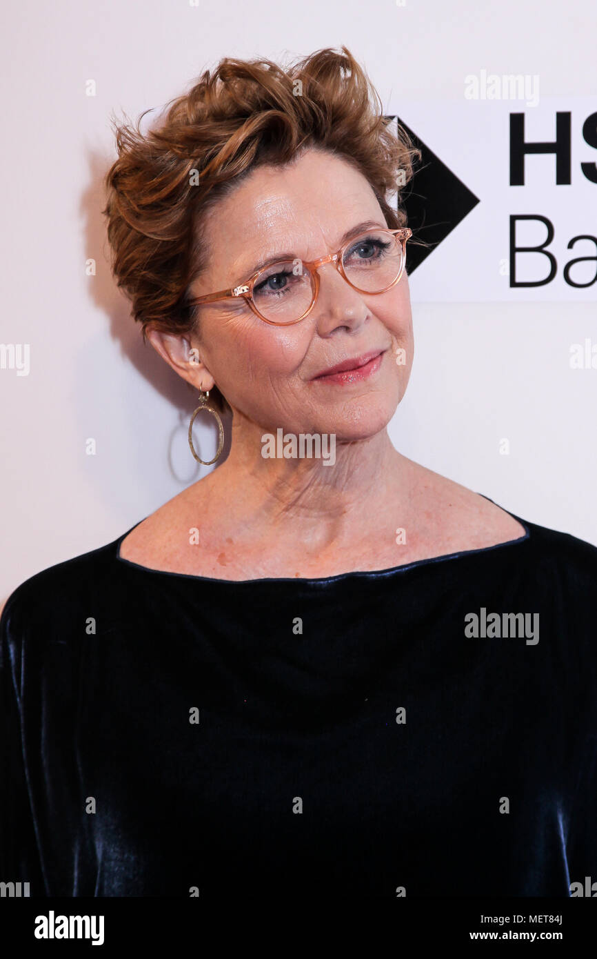 NEW YORK, NY - 21 avril : Annette Bening assiste à 'La Mouette' premiere pendant le Festival du film de Tribeca 2018 Tribeca CCMB à CIP. Banque D'Images