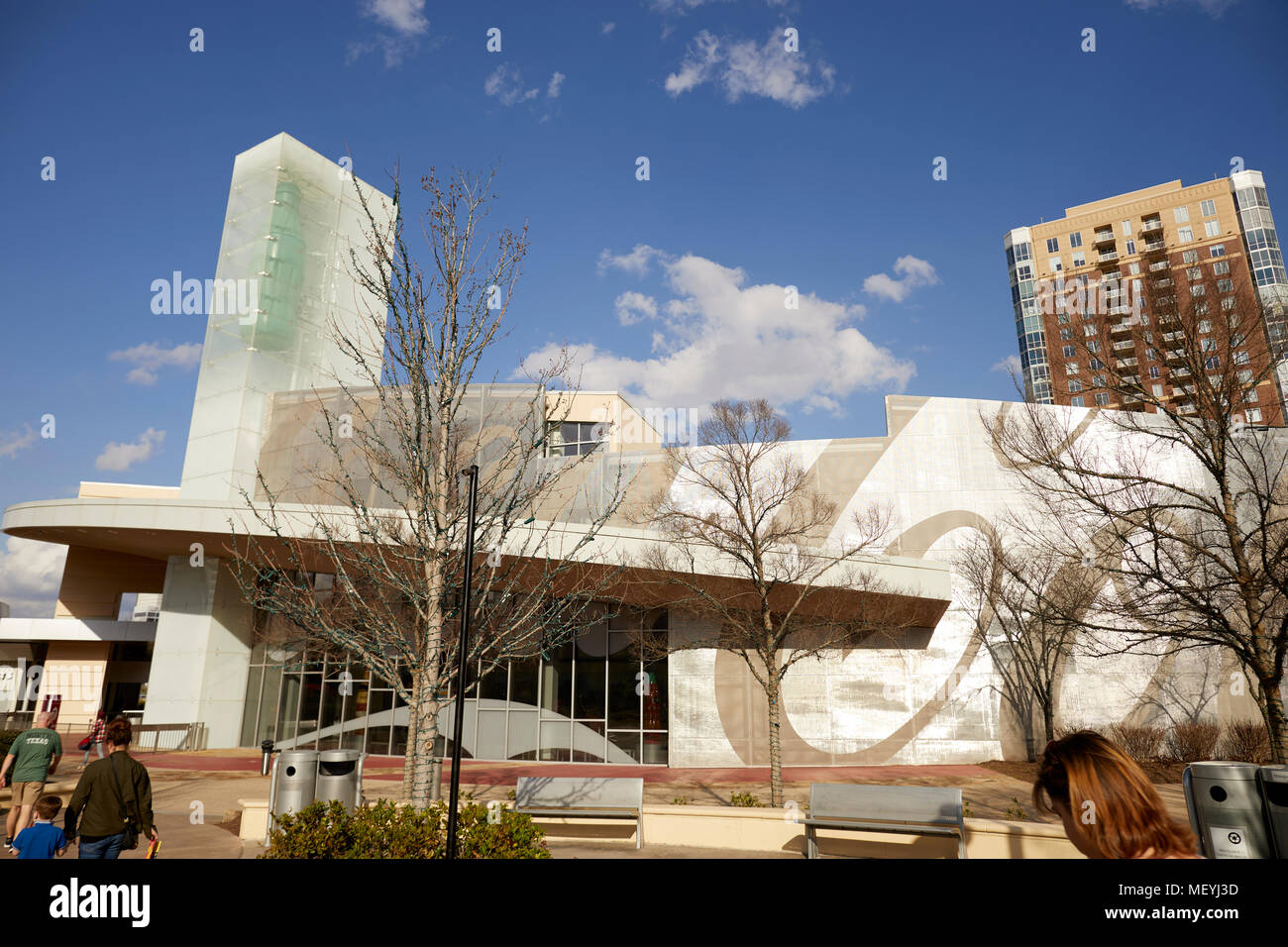 Atlanta capitale de l'état américain de Géorgie, le monde de Coca-Cola un musée pour exposer l'histoire de l'entreprise Coca-Cola Banque D'Images