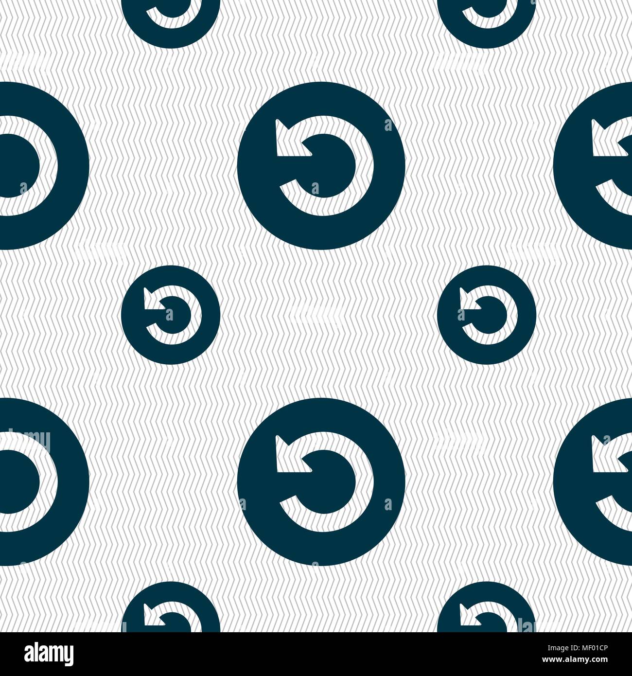 Mise à niveau, flèche, signe l'icône de mise à jour. Motif géométrique transparente avec la texture. Vector Illustration de Vecteur