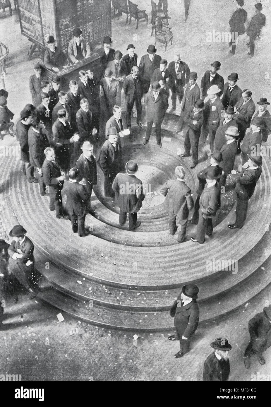 Le Whiskey et à Chicago, vers 1900 Banque D'Images