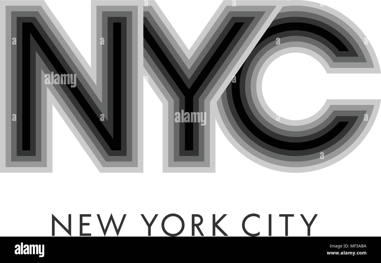 Typographie vintage New York. NYC lettrage. T-shirt graphiques. Les vecteurs. Graphiques en t Illustration de Vecteur