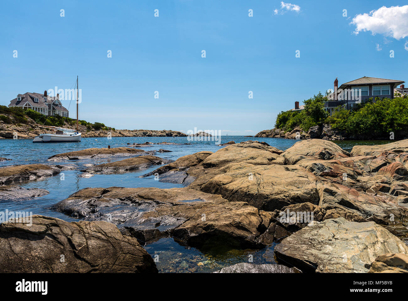 Les plages de Nouvelle Angleterre USA Banque D'Images