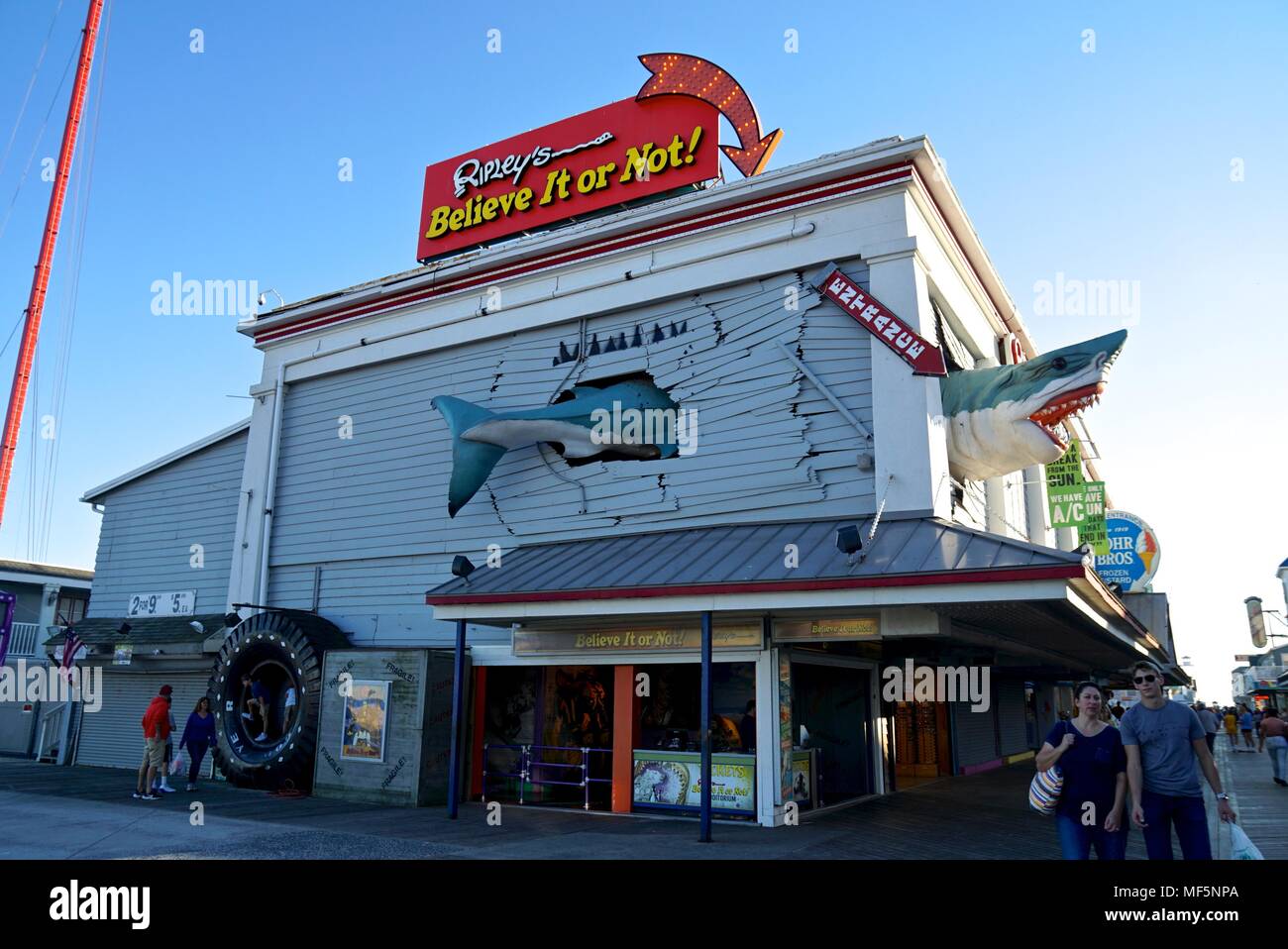 Ripley's Believe it or Not à Ocean City, Maryland Banque D'Images