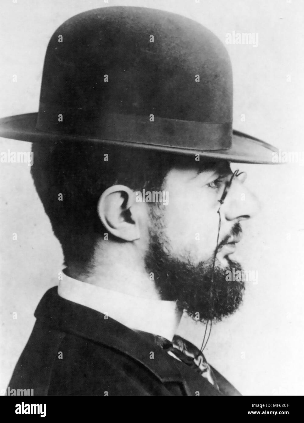 HENRI de TOULOUSE-LAUTREC (1864-1901) artiste français en 1894 Banque D'Images