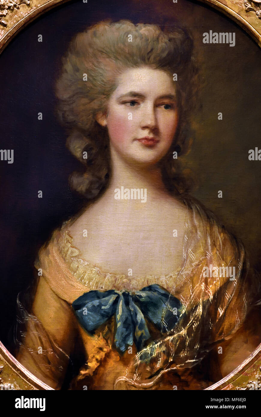 Mlle Philadelphie Rowley, 1783 Thomas Gainsborough en Angleterre, 1727-1788 Banque D'Images