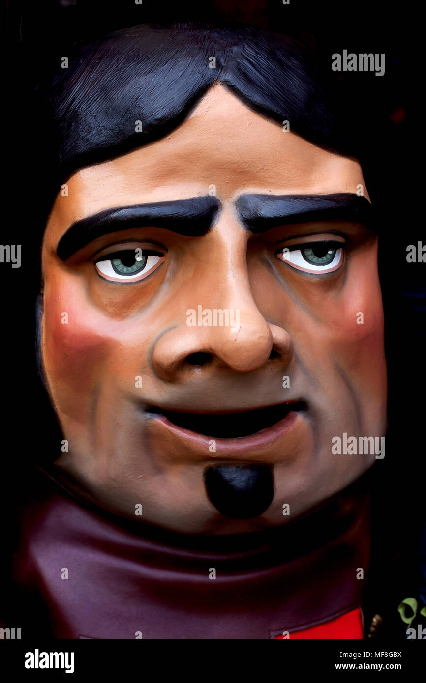 Cap gros, Barcelone, Espagne. Banque D'Images