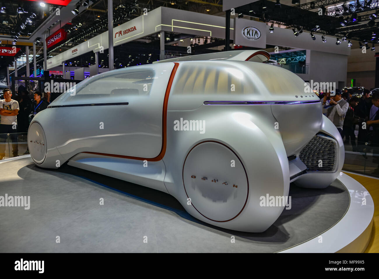 De Pékin, Pékin, Chine. Apr 25, 2018. Les Concept cars peut être vu à l'Auto China 2018 à Pékin, le 25 avril 2018. Crédit : SIPA Asie/ZUMA/Alamy Fil Live News Banque D'Images