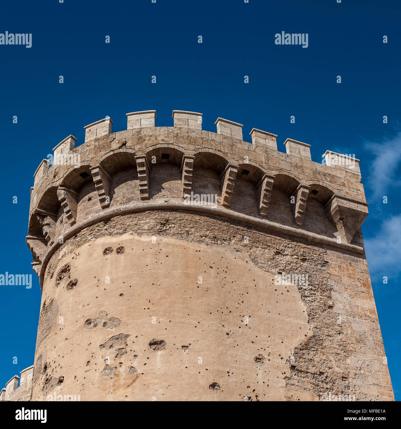 Tours de quart à Valence, Espagne Banque D'Images