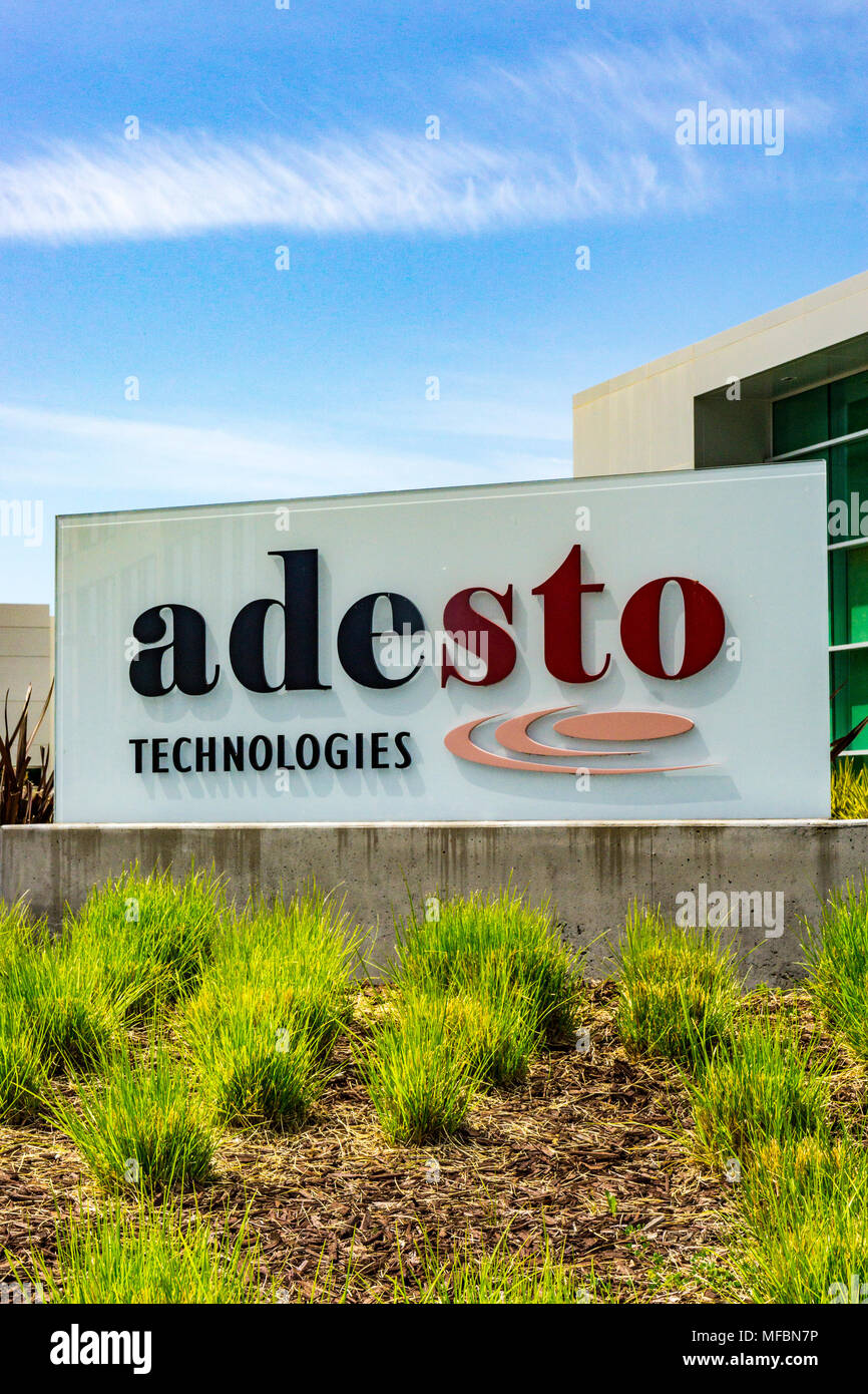 Adesto Technologies dans la Silicon Valley de Californie du Nord, USA Banque D'Images