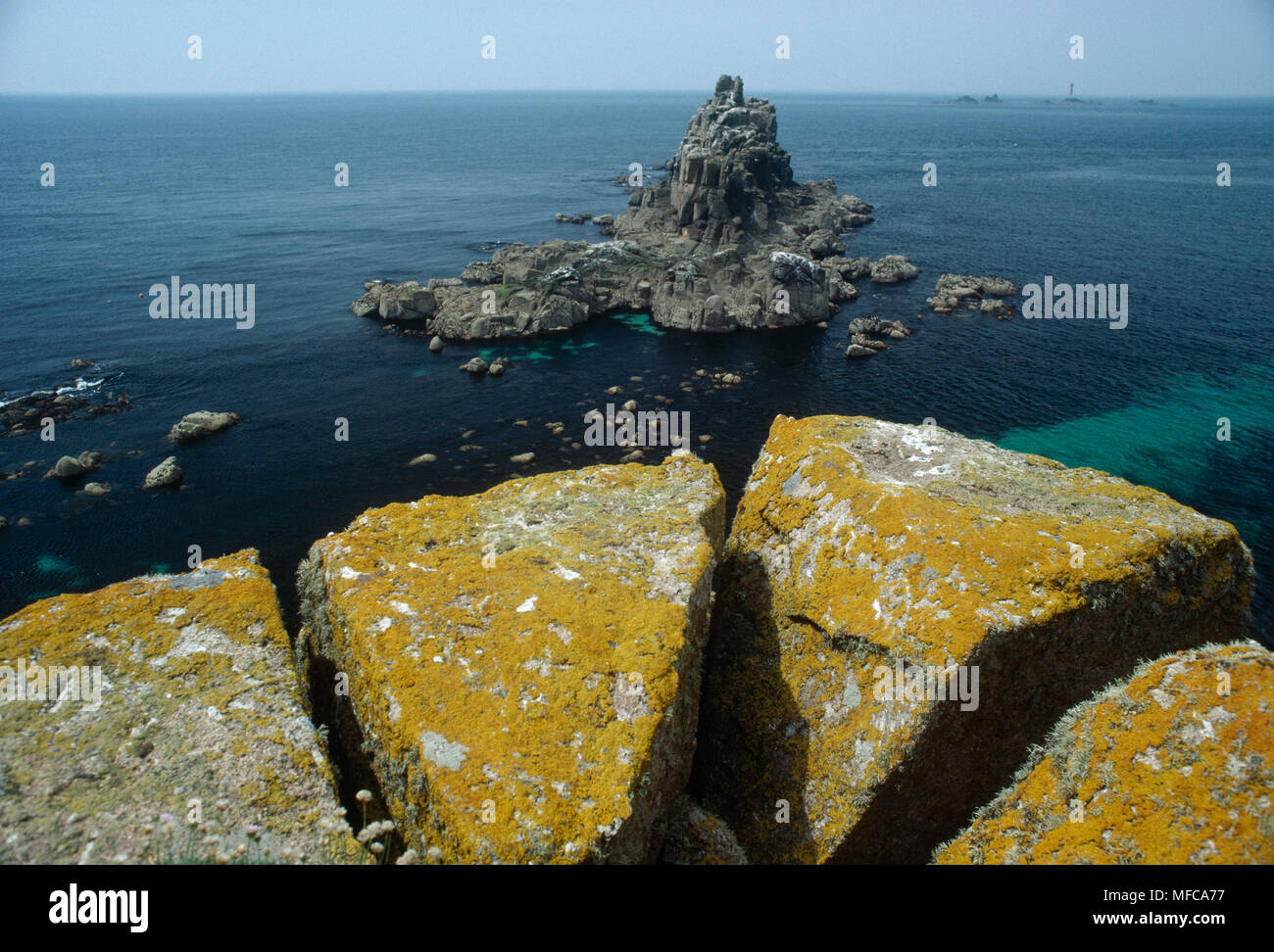 LAND'S END, Cornwall, Angleterre Banque D'Images