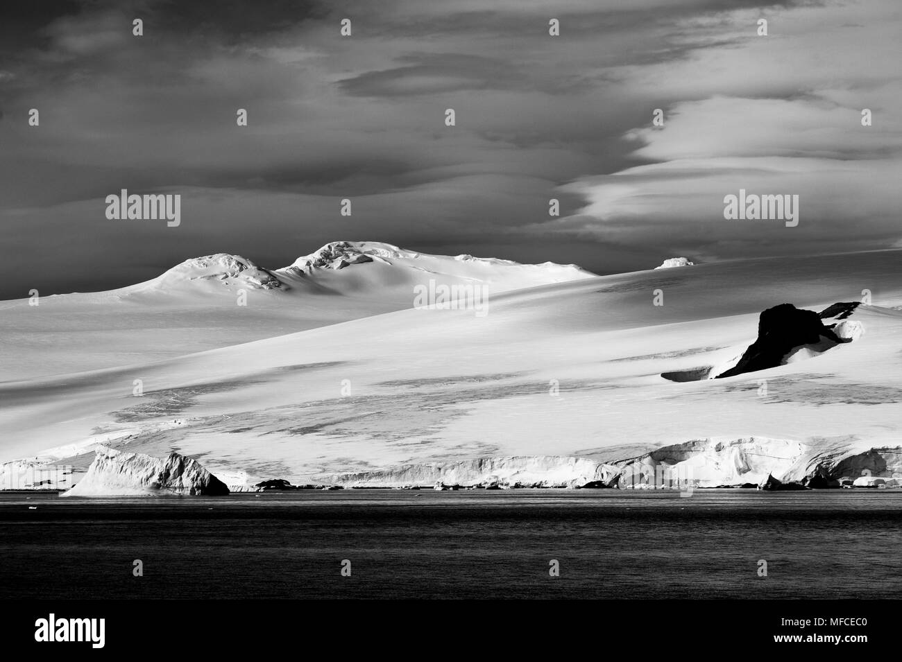 Péninsule antarctique, près de Hope Bay. Banque D'Images