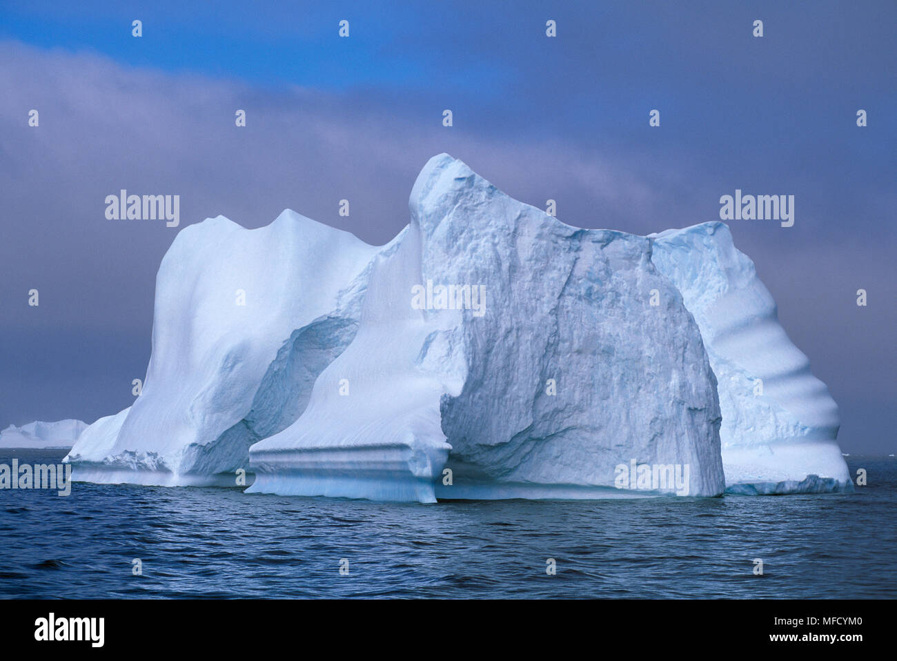 ICEBERG géant casse de Larsen Ice Shelf mer de Weddell, l'Antarctique Banque D'Images