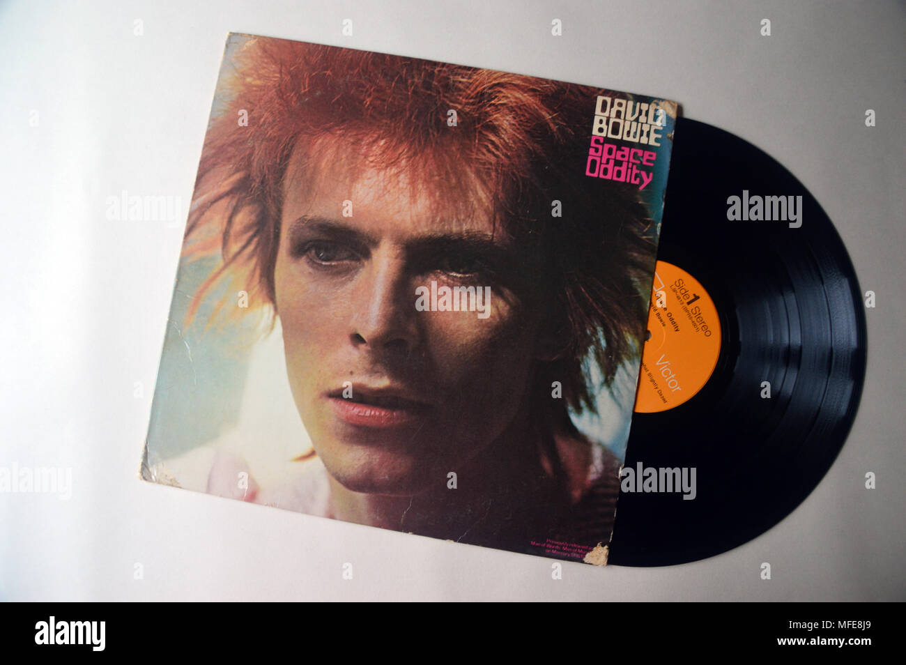 David Bowie Space Oddity Pochette couvercle en RCA Records Photo Stock -  Alamy