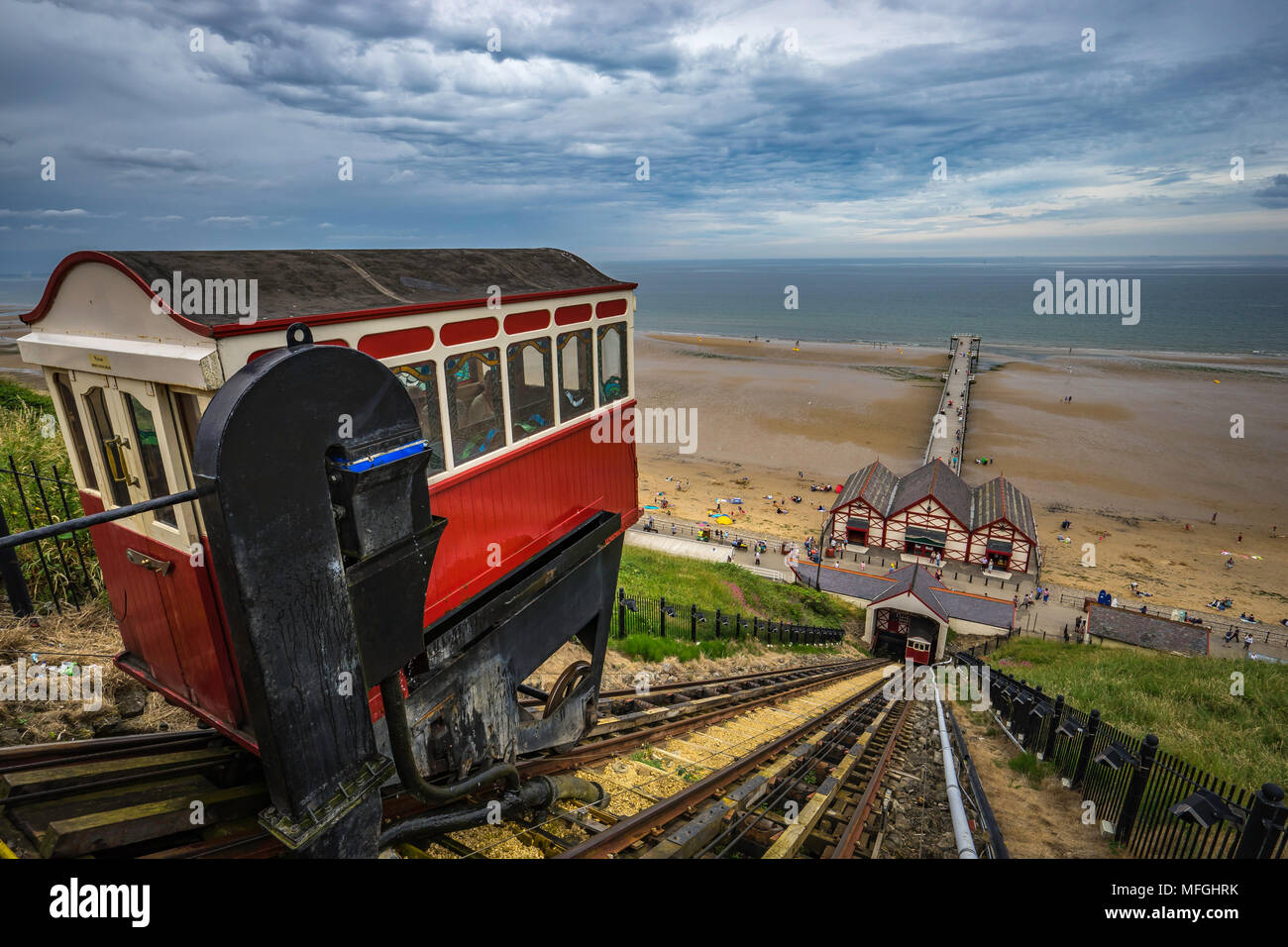 Saltburn Banque D'Images