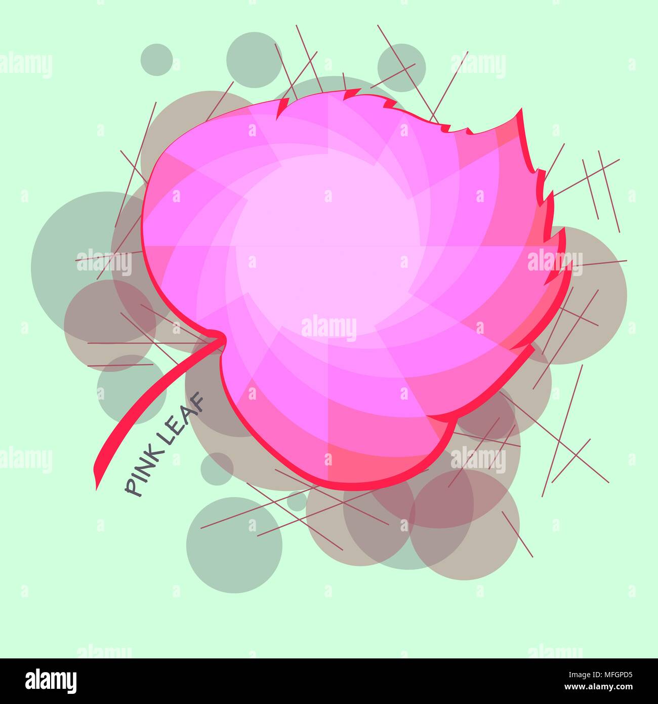 Automne fond lumineux avec des feuilles jaunes et le lieu de votre place. Humeur d'automne. Vector illustration Illustration de Vecteur