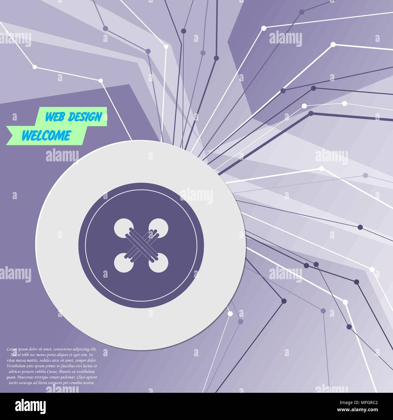 Pour l'icône sur le bouton vêtements violet abstract background moderne. Les lignes dans toutes les directions. Avec de l'espace pour votre publicité. Vector illustration Illustration de Vecteur