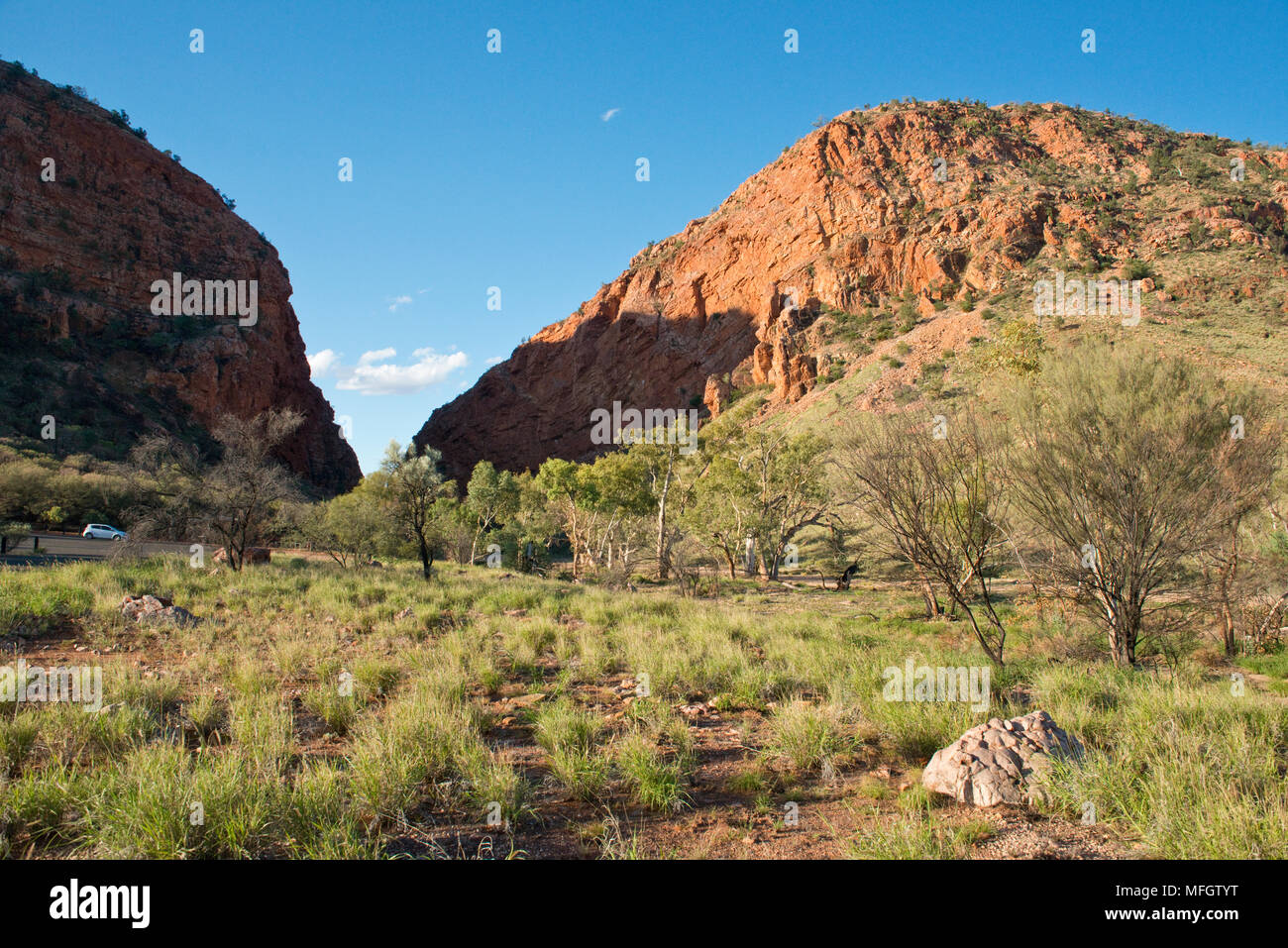 Simpsons Gap. Près d'Alice Springs, Territoire du Nord Banque D'Images
