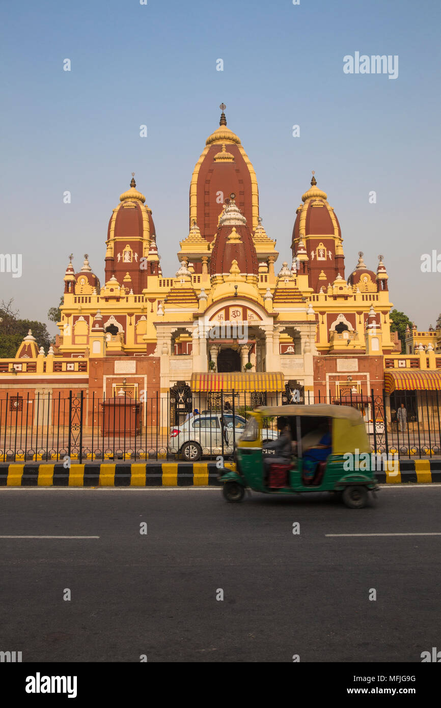 Birla Mandir (Temple Laxminarayan), New Delhi, Delhi, Inde, Asie Banque D'Images