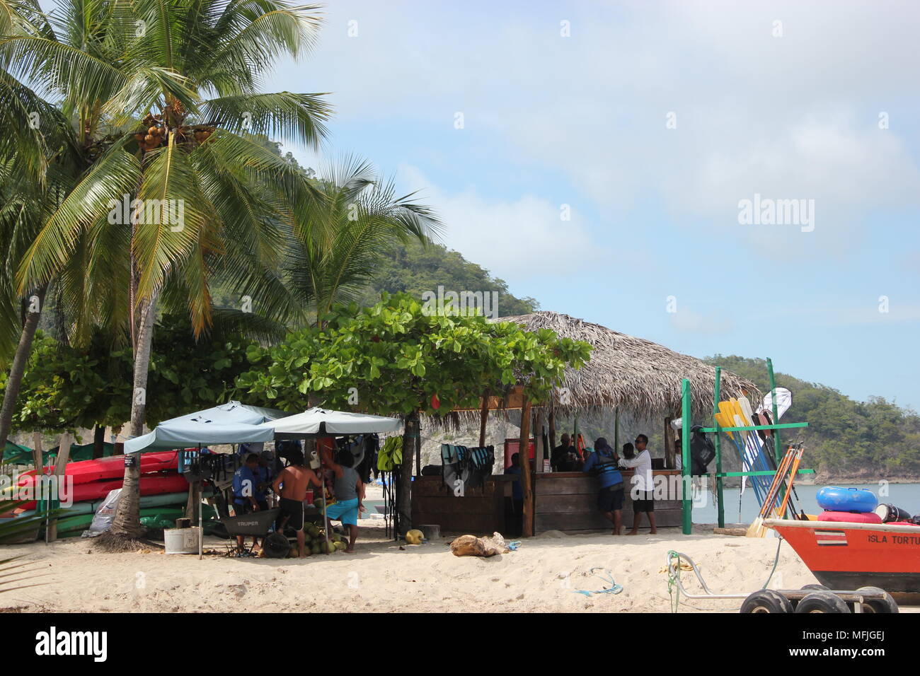 Tortuga, Montezuma, Costa Rica Banque D'Images
