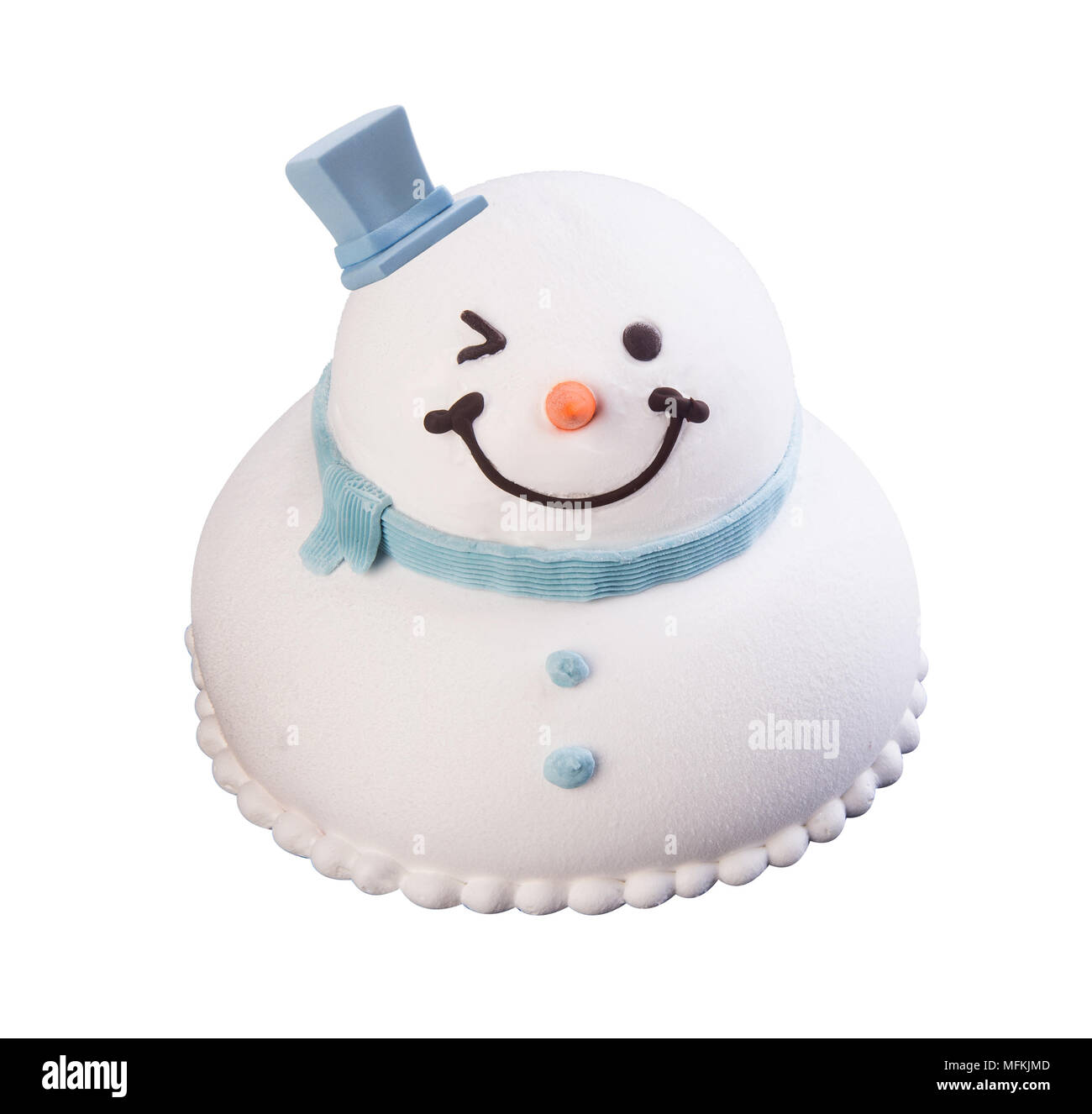 Gateau Bonhomme De Neige De Noel Des Gateaux Sur Un Arriere Plan Gateaux De Noel Sur Un Arriere Plan Photo Stock Alamy