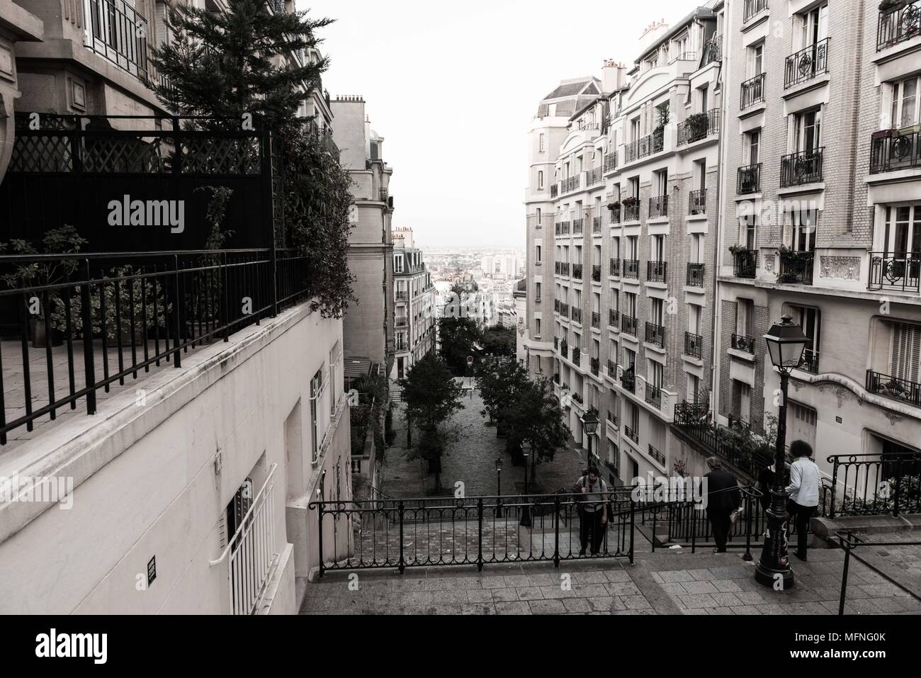 Scènes de Paris Banque D'Images