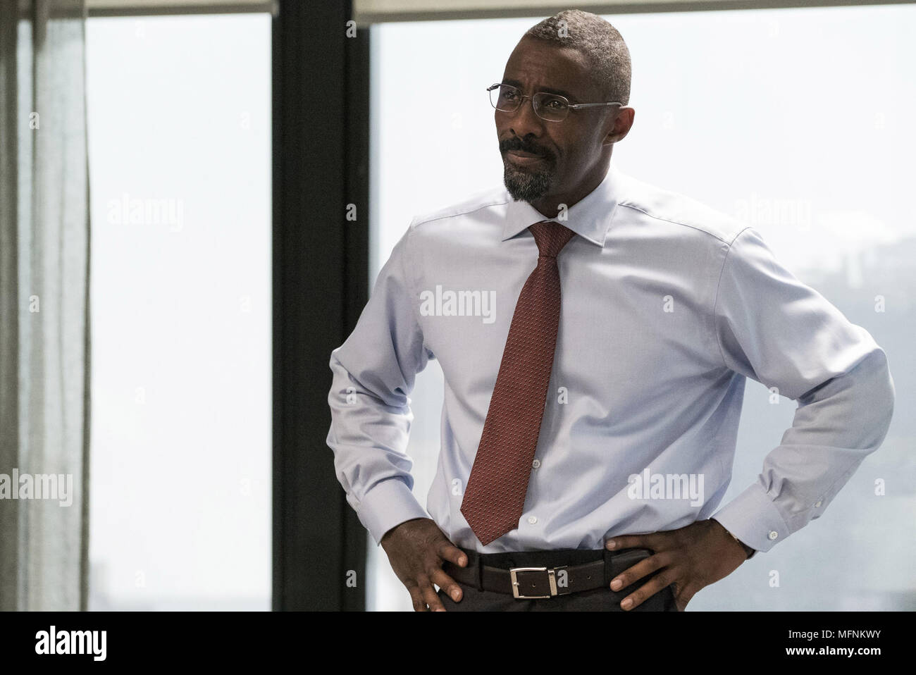 Molly's Game USA / Chine Réalisateur : Aaron Sorkin Idris Elba Banque D'Images