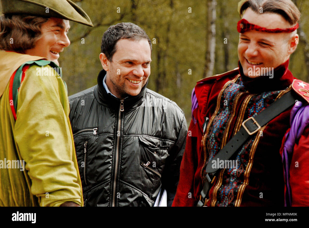 Cineman France Année : 2009 Réalisateur : Yann Moix Franck Dubosc, Yann Moix, Pierre-François Martin-Laval Shooting photo Banque D'Images