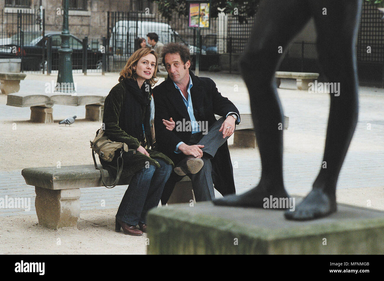 Pierre Jolivet Compagnon De Sandrine Bonnaire Vincent Lindon, Sandrine Bonnaire et Pierre Jolivet assistent à la première  du film 'Je crois que je l'aime' écrit et réalisé par Pierre Jolivet, qui  s'est tenu au 'Cinéma des Cineastes' à