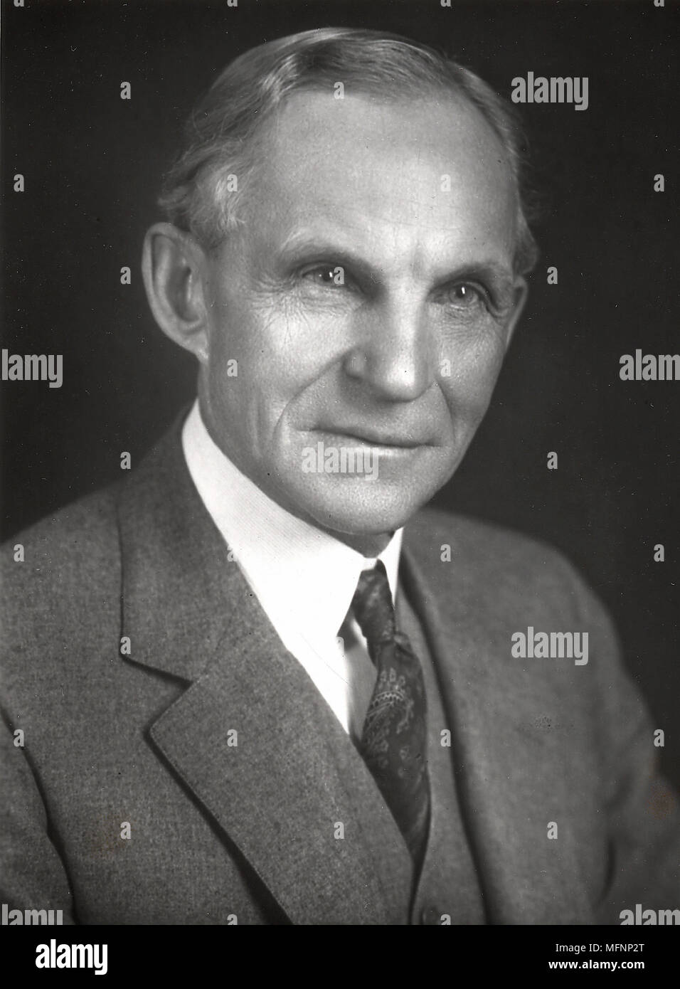 Henry Ford (1863-1947), ingénieur américain et constructeur automobile. Credit : Ford/l'histoire de l'archive. Banque D'Images