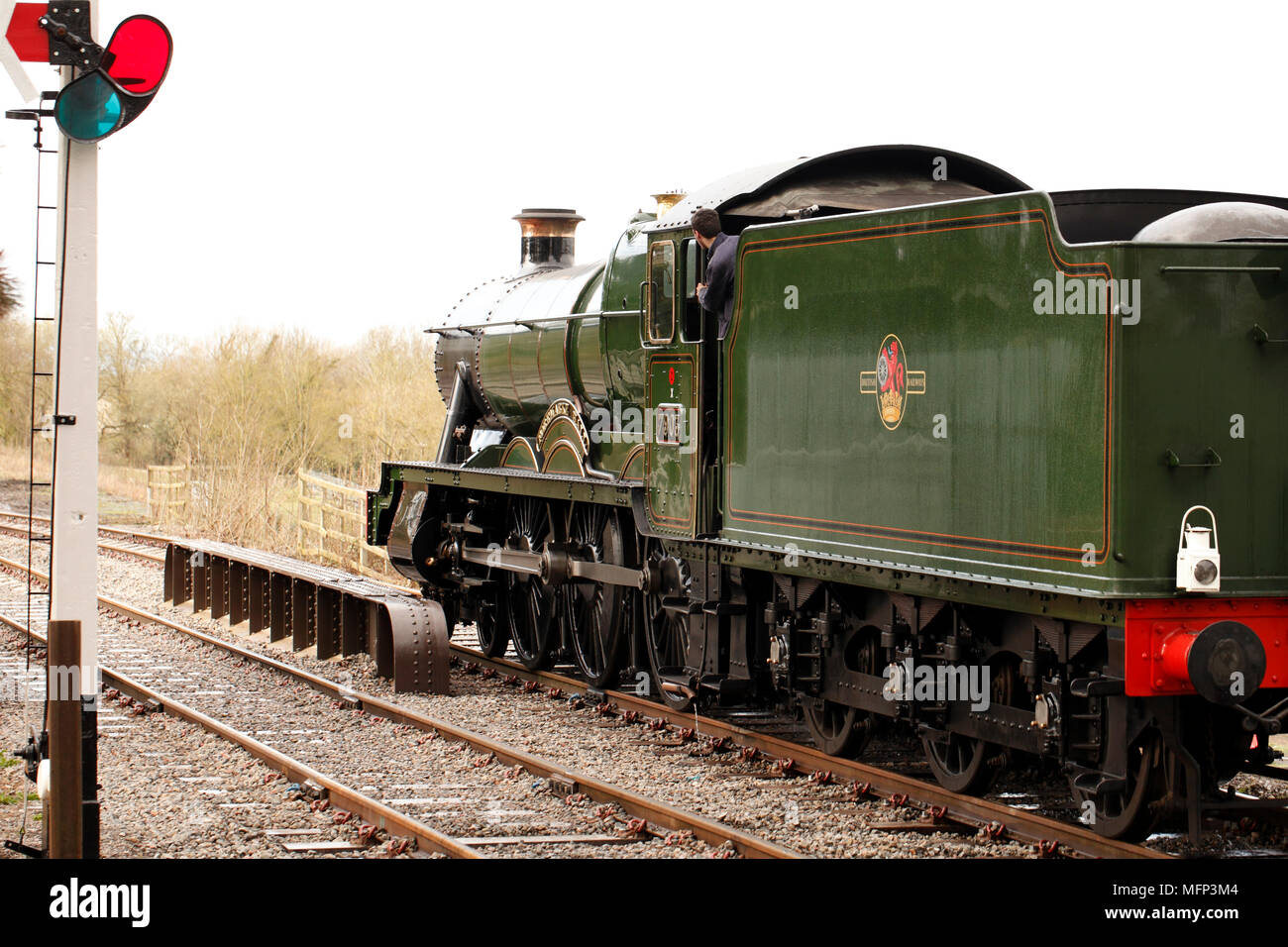 Gloucestershire Warwickshire et Steam Railway collection. Banque D'Images