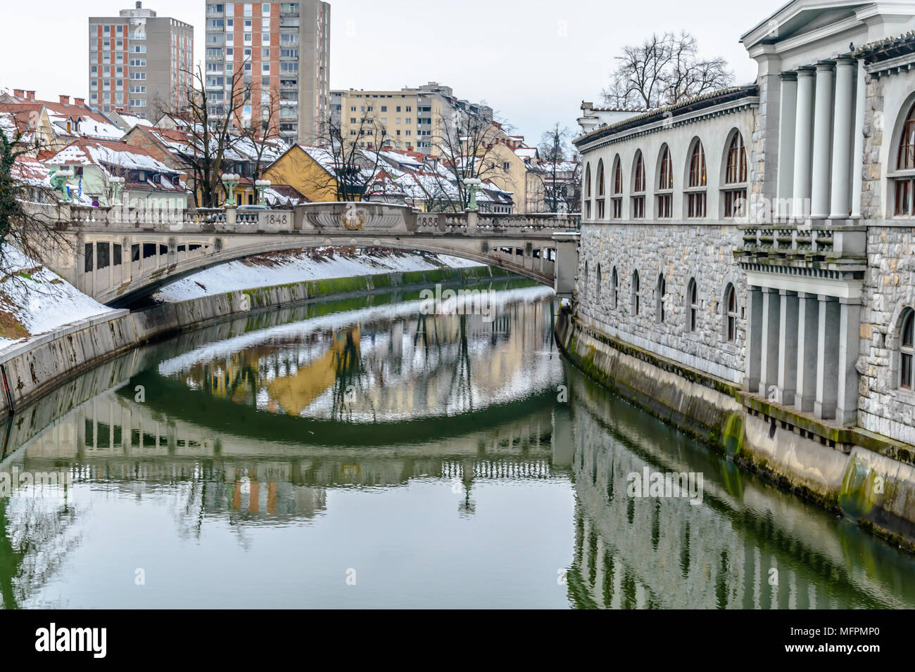 Pont des bouchers Banque D'Images