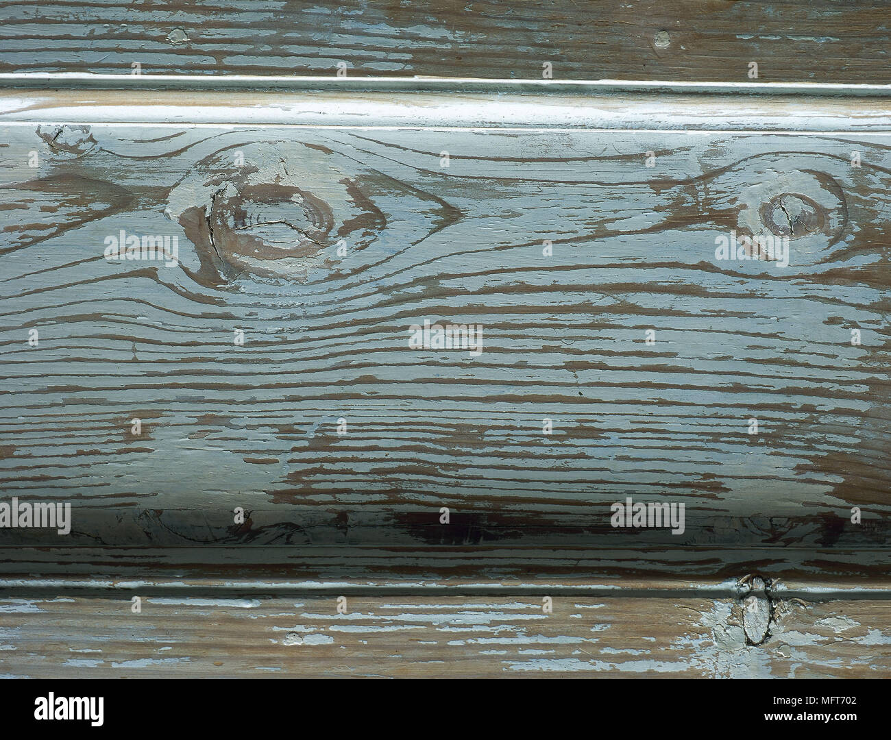 Panneaux en bois peint rustique en difficulté détails intérieurs textures rugueuses matériaux naturels Banque D'Images
