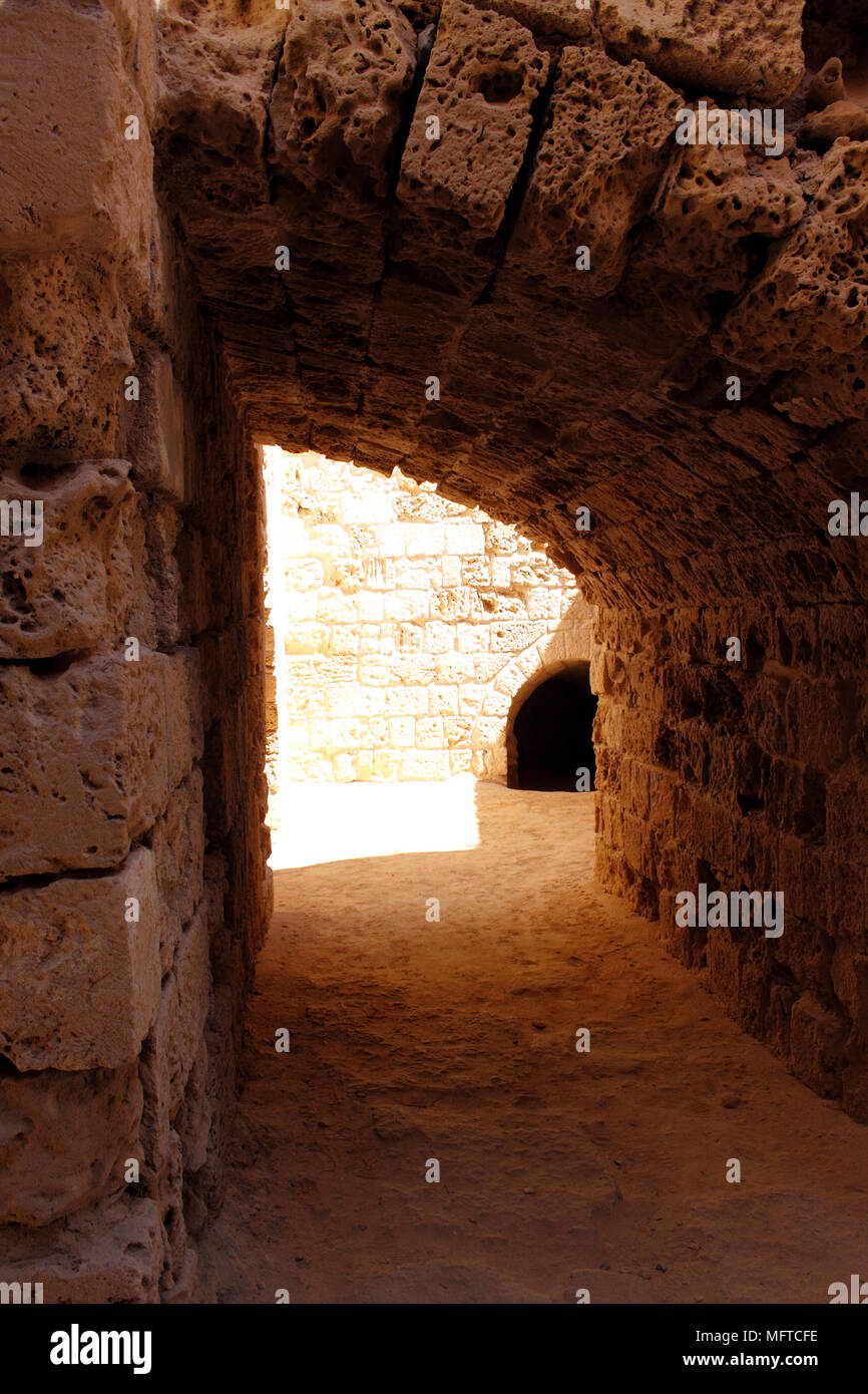 Dans OTHELLO'S TOWER LA CITADELLE. Famagouste Chypre du Nord. Banque D'Images