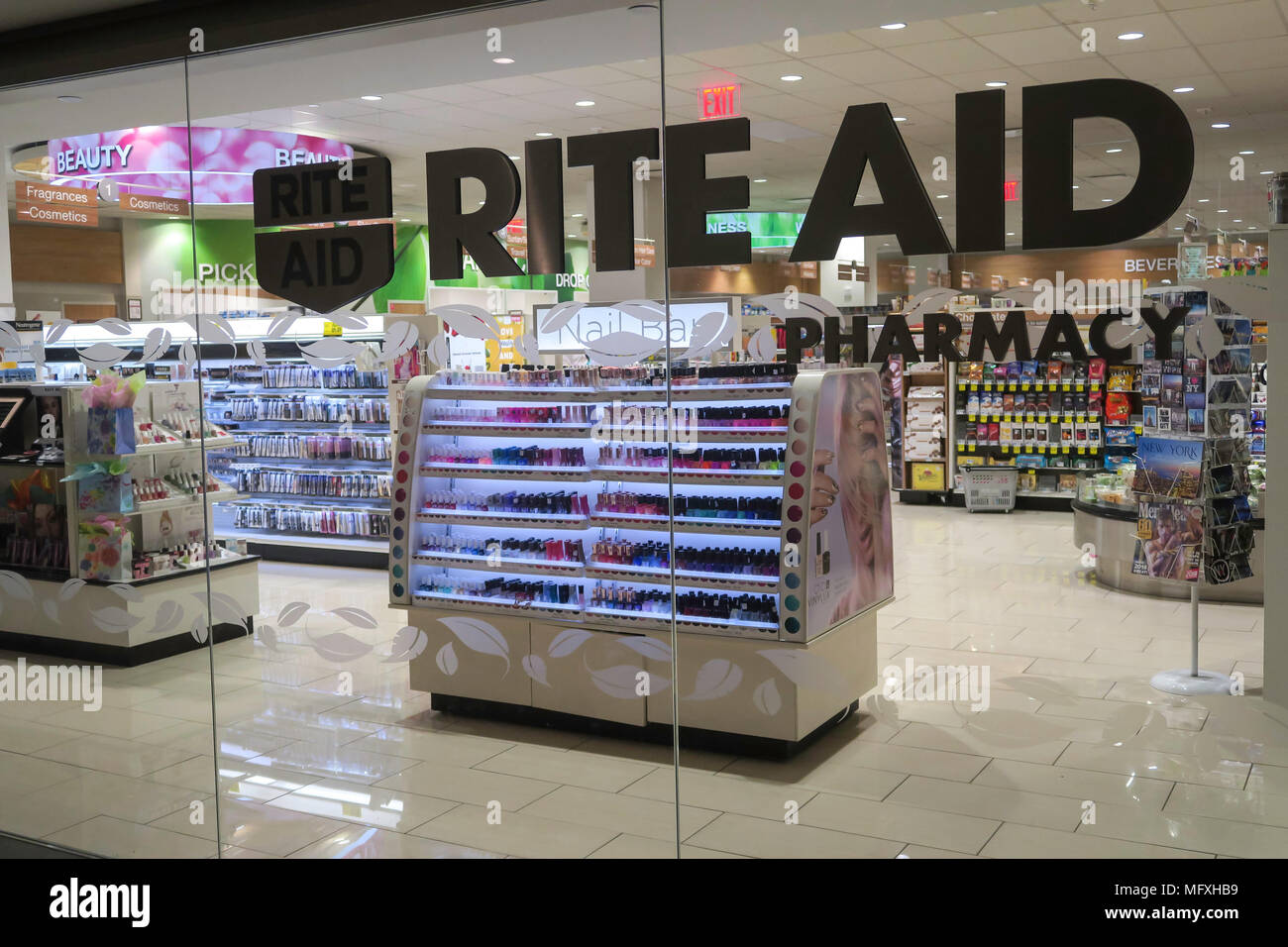 Rite Aid pharmacie à Battery Park City, NYC, USA Banque D'Images