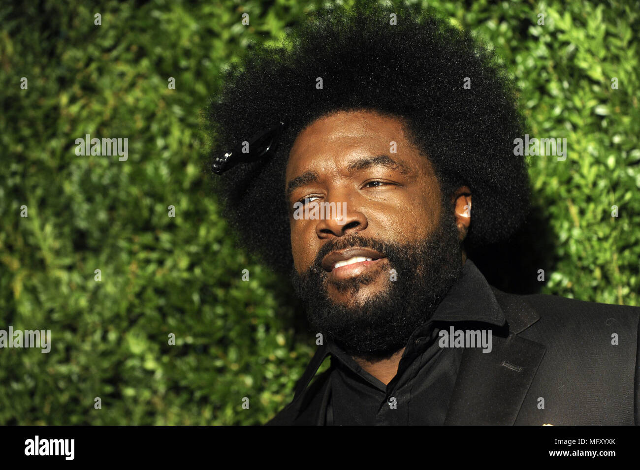 Questlove participant à la 13e édition du Festival du film de Tribeca Le Dîner Chanel à Balthazar le 23 avril 2018 à New York. | Verwendung weltweit Banque D'Images