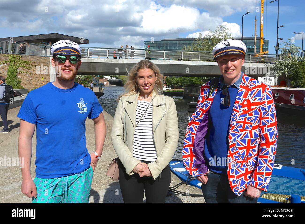 Bain à remous avec Royal assimilés célébrant le prince Harry's stag n 26 avril 2018 Banque D'Images