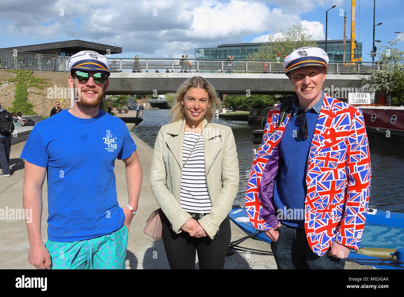 Bain à remous avec Royal assimilés célébrant le prince Harry's stag n 26 avril 2018 Banque D'Images